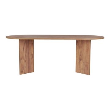 MasÄde dining cu aspect de lemn de pin 90x200 cm Sabella âu0080Kalune Design