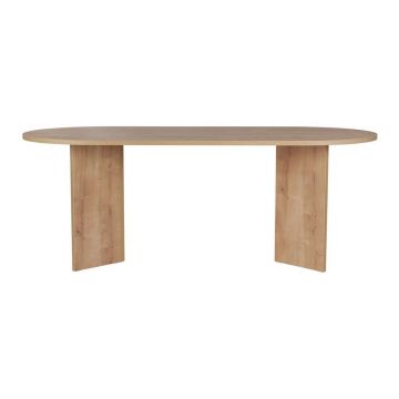 MasÄde dining cu aspect de lemn de stejar 90x200 cm Sabella âu0080Kalune Design
