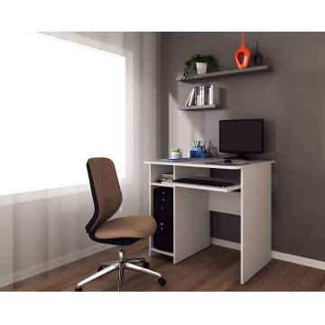 Birou calculator S12, Alb