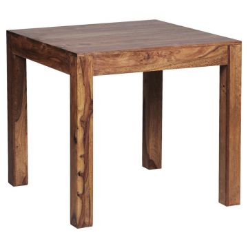 Masă din lemn, 80/80/76 cm,