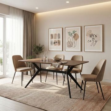 Masa, Ezali, Nuc, 160x90x75 cm