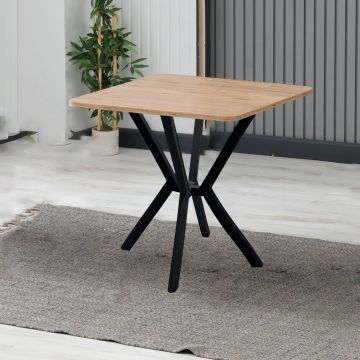 Masa, Hanah Home, Elma 70, 70x74x70 cm, Maro