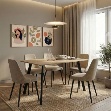 Masa, Squaro, Sonoma, 120x70x75 cm