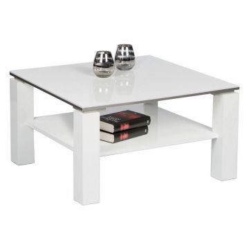 Măsuță De Cafea din material pe bază de lemn, 75/75/41 cm