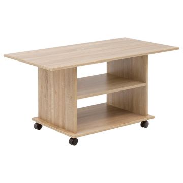 Măsuță De Cafea din material pe bază de lemn, 95/54,5/51 cm