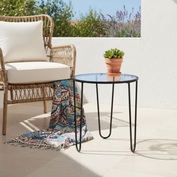 Masuta de cafea, Hanah Home, Shb-033, 53x55x53 cm, Multicolor