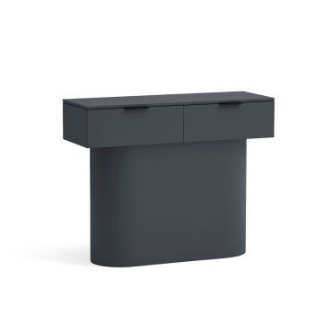 Masă consolă gri antracit 36x100 cm Totem – Teulat