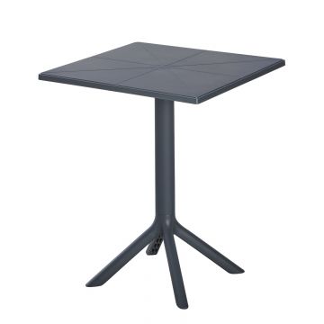 Masa de bar MUNECA  60X60 CM - Gri inchis