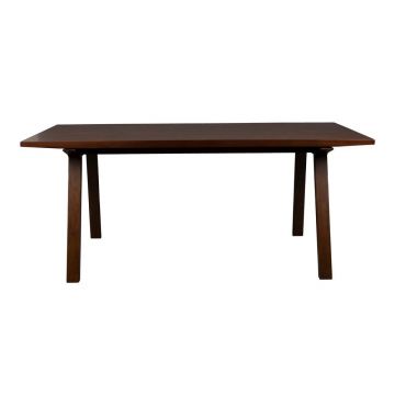 Masă de dining cu blat cu aspect de lemn de frasin 95x180 cm Adamello – Dutchbone