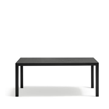 Masă de dining cu blat din lemn de stejar 75x180 cm Alma – Teulat