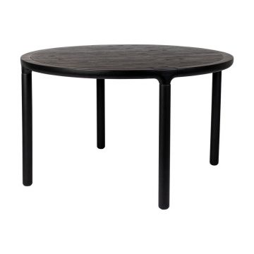 Masă de dining rotundă cu aspect de lemn de frasin ø 128 cm Storm – Zuiver