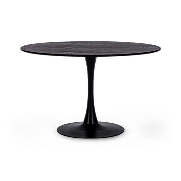 Masă de dining rotundă din metal ø 120 cm Bloom – Yes Everyday