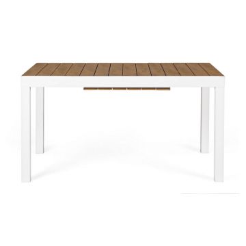 Masă de grădină din aluminiu 90x140 cm Elias – Bizzotto