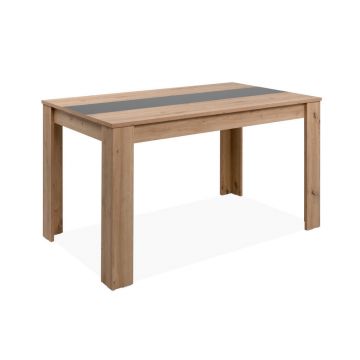 Masă din material pe bază de lemn, 138/80/74 cm,