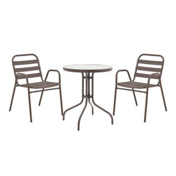 Masa dining Watson-Sussie, Maro, 60x60x70 cm