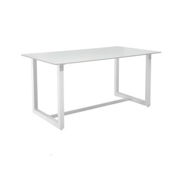 Masa ELVAR WHITE LEGS 160x90 CM - Alb