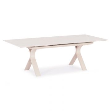 Masa extensibila ANDROMEDA L 240(300) x 100 CM - Cream