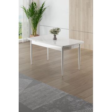 Masa, Hanah Home, Asfel, 130x78x77 cm, Alb