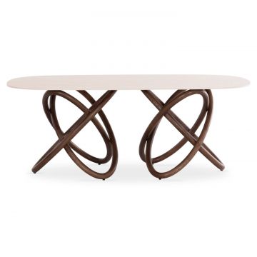 Masa ORBITER CREAM 200 x 100 CM - Cream / 200x100cm