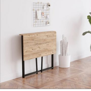 Masa pliabil cu cadru metalic Homs  seria A660,80 x 50 x 72 cm,W007