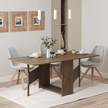 Masa Plianta Nova, Stejar Bronz, 179 x 90 x 75 cm