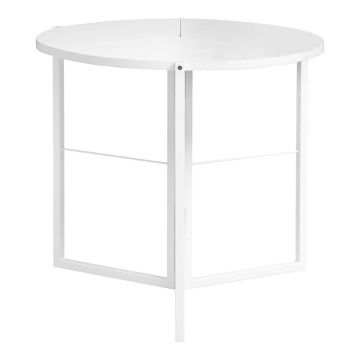 Masa Talen Alb D80x74 cm