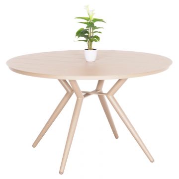 Masa TRAPEZIO  Φ 126 CM - Beige