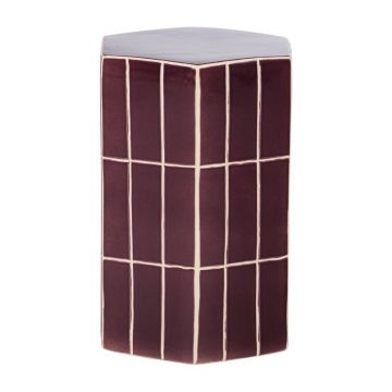 Măsuță auxiliară din ceramică 26x30 cm Plu – WOOOD