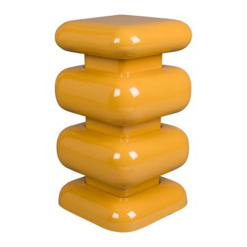 Măsuță auxiliară din metal 29x29 cm Stubby – Dutchbone