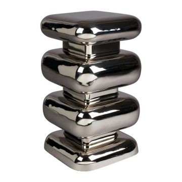 Măsuță auxiliară din metal 29x29 cm Stubby – Dutchbone