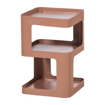 Măsuță auxiliară din metal 35x35 cm Riv – WOOOD