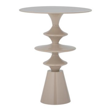 Măsuță auxiliară rotundă din aluminiu ø 35,5 cm Samio – Bloomingville