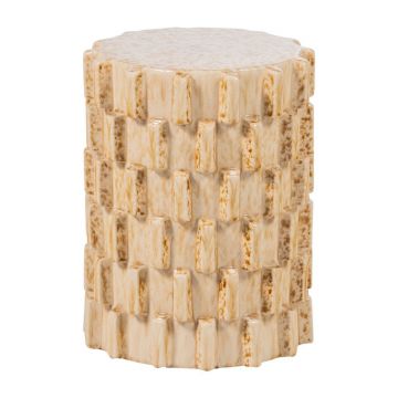 Măsuță auxiliară rotundă din ceramică ø 35 cm Axu – WOOOD