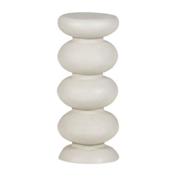 Măsuță auxiliară rotundă din metal ø 29 cm Brilo – WOOOD