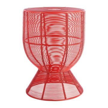 Măsuță auxiliară rotundă din metal ø 30,5 cm Cuerda Tambor – Leitmotiv