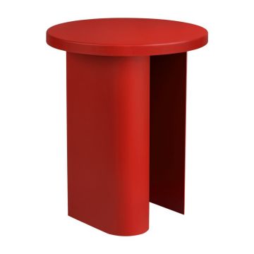 Măsuță auxiliară rotundă din metal ø 35 cm Sato – noo.ma