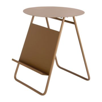 Măsuță auxiliară rotundă din metal ø 40 cm Esencia – Leitmotiv