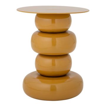 Măsuță auxiliară rotundă din metal ø 41 cm Olonne – Bloomingville