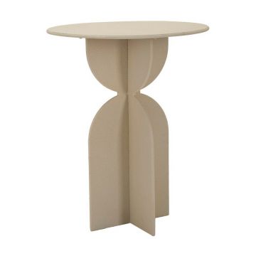 Măsuță auxiliară rotundă din metal ø 45 cm Dune – Mauro Ferretti