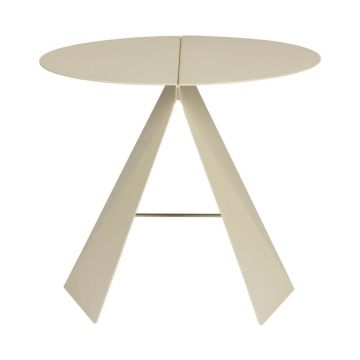 Măsuță auxiliară rotundă din metal 45x46 cm Foldy – Zuiver