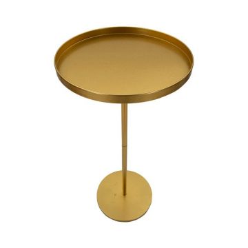 Măsuță auxiliară rotundă din metal ø 51 cm Doha – Mauro Ferretti