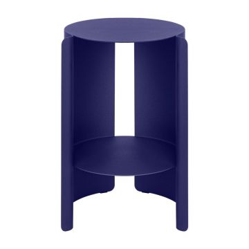 Măsuță auxiliară rotundă din oțel ø 32 cm Wa – noo.ma