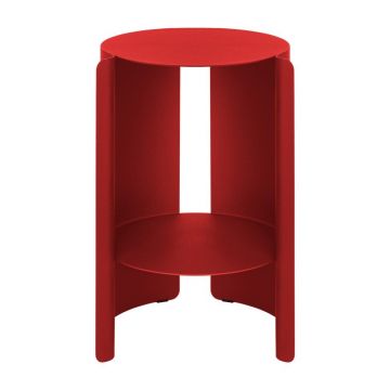 Măsuță auxiliară rotundă din oțel ø 32 cm Wa – noo.ma