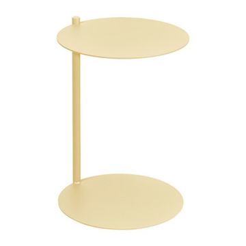 Măsuță auxiliară rotundă din oțel 41x40 cm Ande – noo.ma