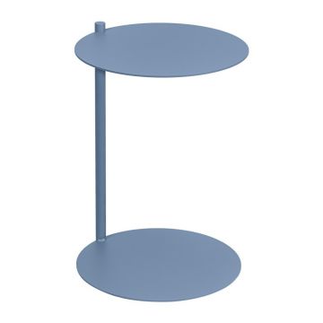 Măsuță auxiliară rotundă din oțel 41x40 cm Ande – noo.ma