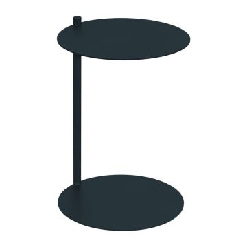 Măsuță auxiliară rotundă din oțel 41x40 cm Ande – noo.ma