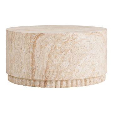 Măsuță de cafea pentru exterior rotundă din ceramică ø 60 cm Bonn – House Nordic
