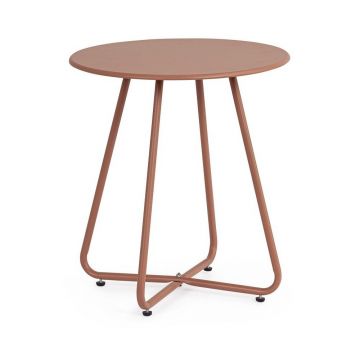Măsuță de grădină rotundă din oțel ø 45 cm Jable – Bizzotto