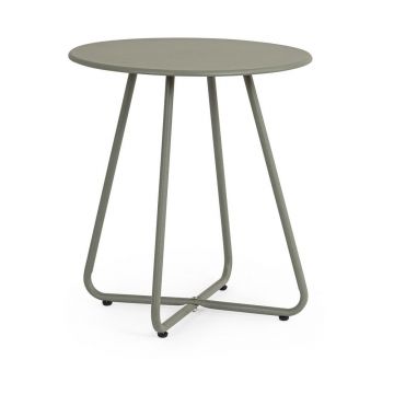 Măsuță de grădină rotundă din oțel ø 45 cm Jable – Bizzotto