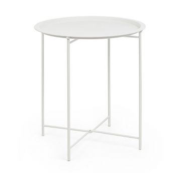 Măsuță de grădină rotundă din oțel ø 46 cm Austin – Bizzotto